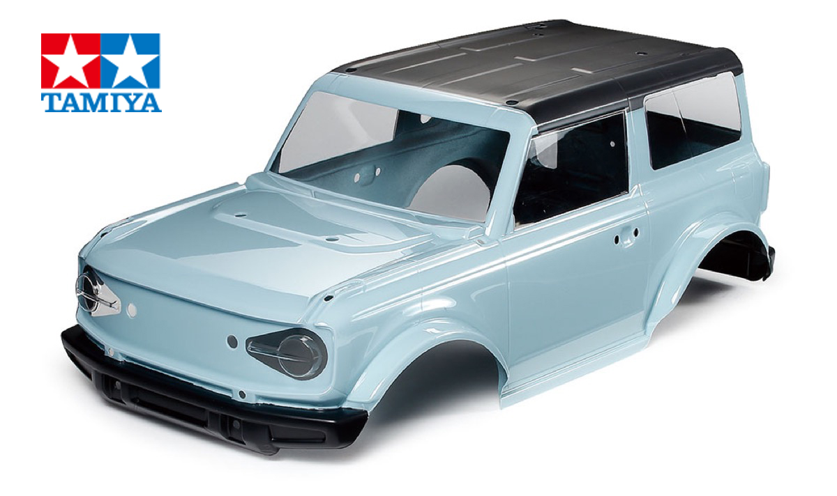新製品】1/10RC フォード ブロンコ 2021 塗装済みブルーグレイボディ 