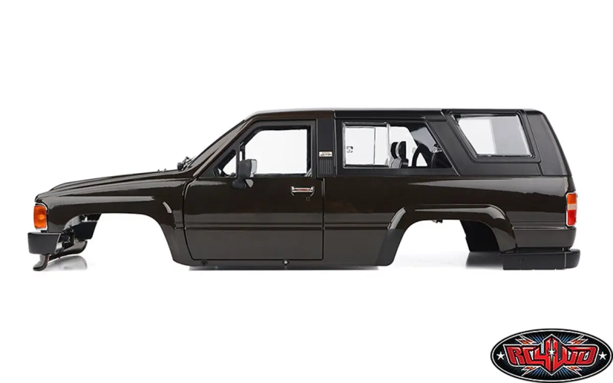 新製品】トヨタ 4ランナーの塗装済みハードボディセットが3種登場 〜 RC4WD 1985 Toyota 4Runner Hard Body  Complete Set | Rock'n Crawler