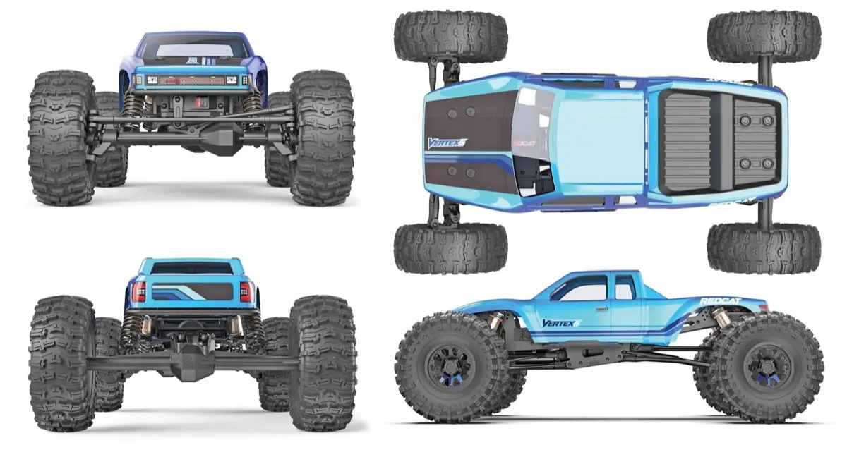 新製品】Redcat Vertex-6 | ビッグな1/6スケール RCクローラー | Rock