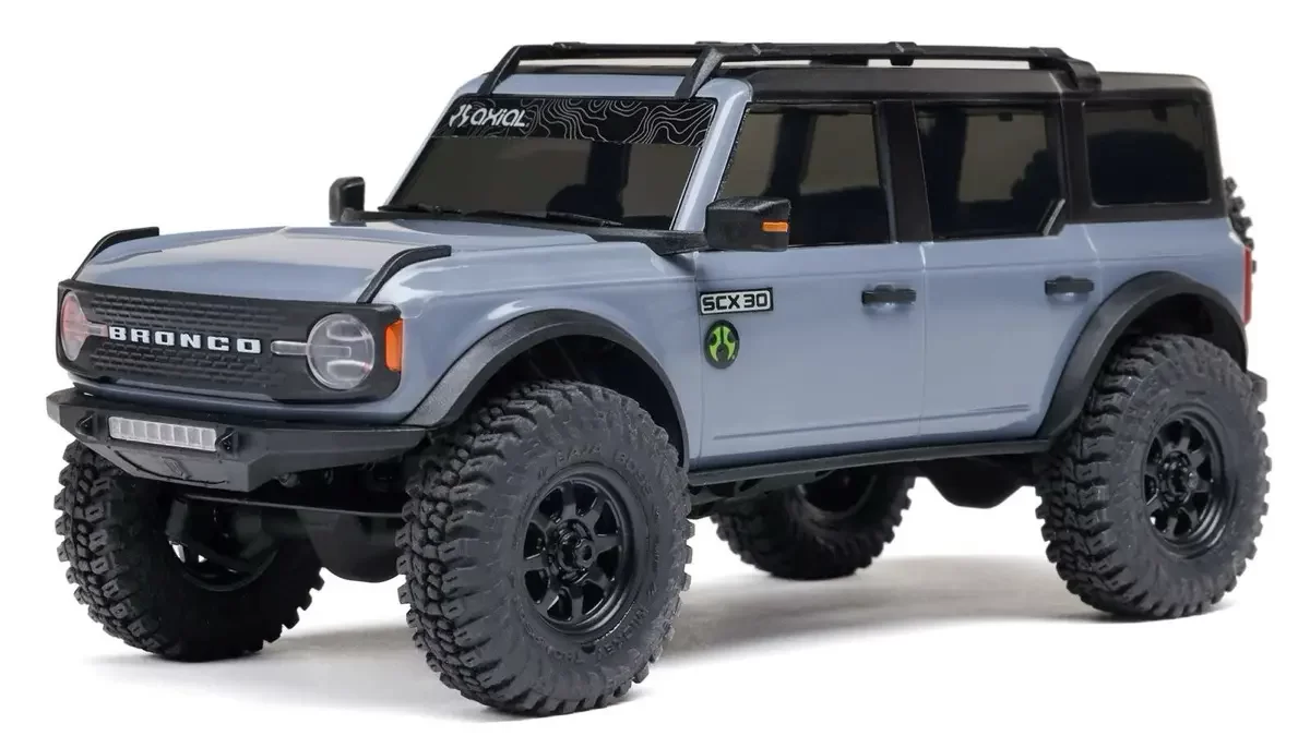 【新製品】AXIAL SCX30  フォードブロンコ &amp; ジープラングラー | 新セグメント 1/30スケール ロッククローラーが誕生！！ (41)