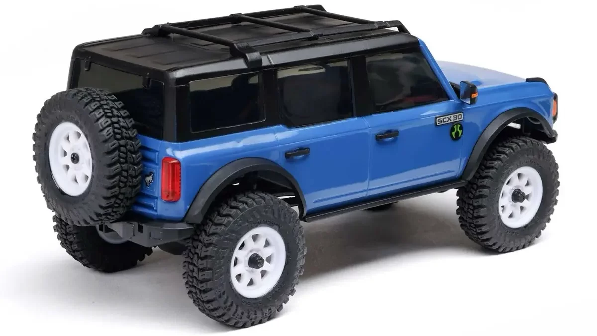 【新製品】AXIAL SCX30  フォードブロンコ &amp; ジープラングラー | 新セグメント 1/30スケール ロッククローラーが誕生！！ (43)