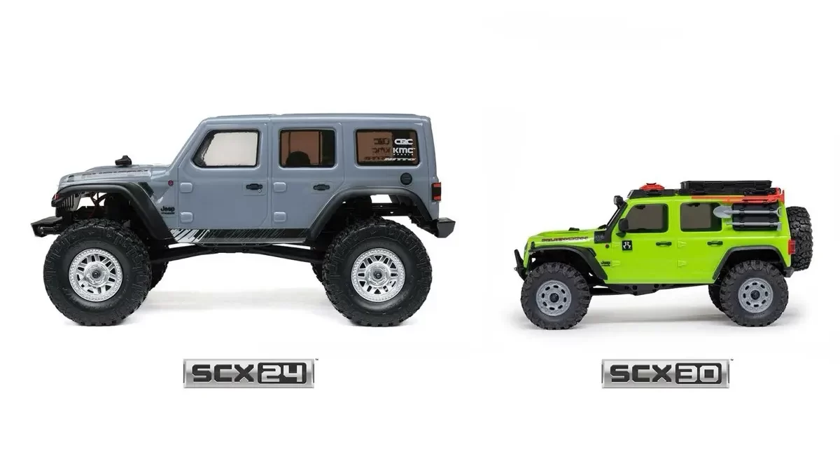 【新製品】AXIAL SCX30  フォードブロンコ &amp; ジープラングラー | 新セグメント 1/30スケール ロッククローラーが誕生！！ (5)