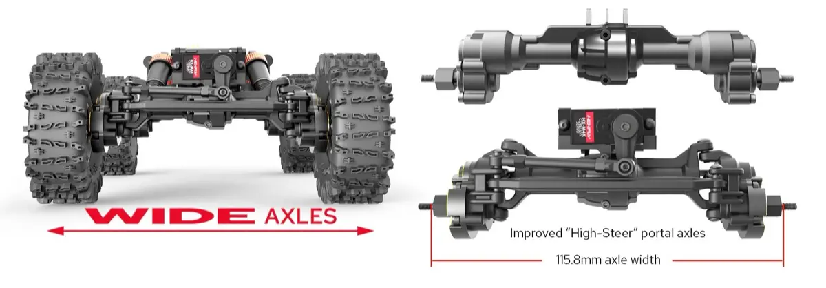 【新製品】Redcat Ascent-18 APEX - 1/18スケール ブラシレス ロッククローラー | 評価が高いAscentの新作 (5)