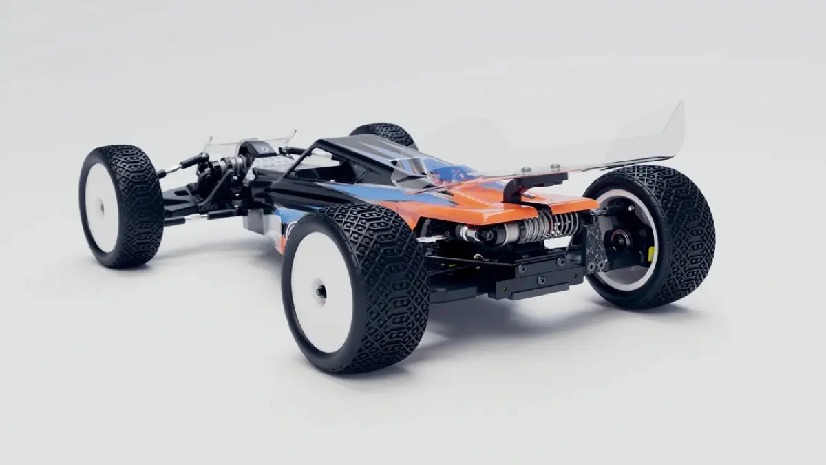 【探求】AGAMA N110 1/10スケール 2WD コンペティション バギーキット｜美しきバギーシャーシに惹かれる (11)