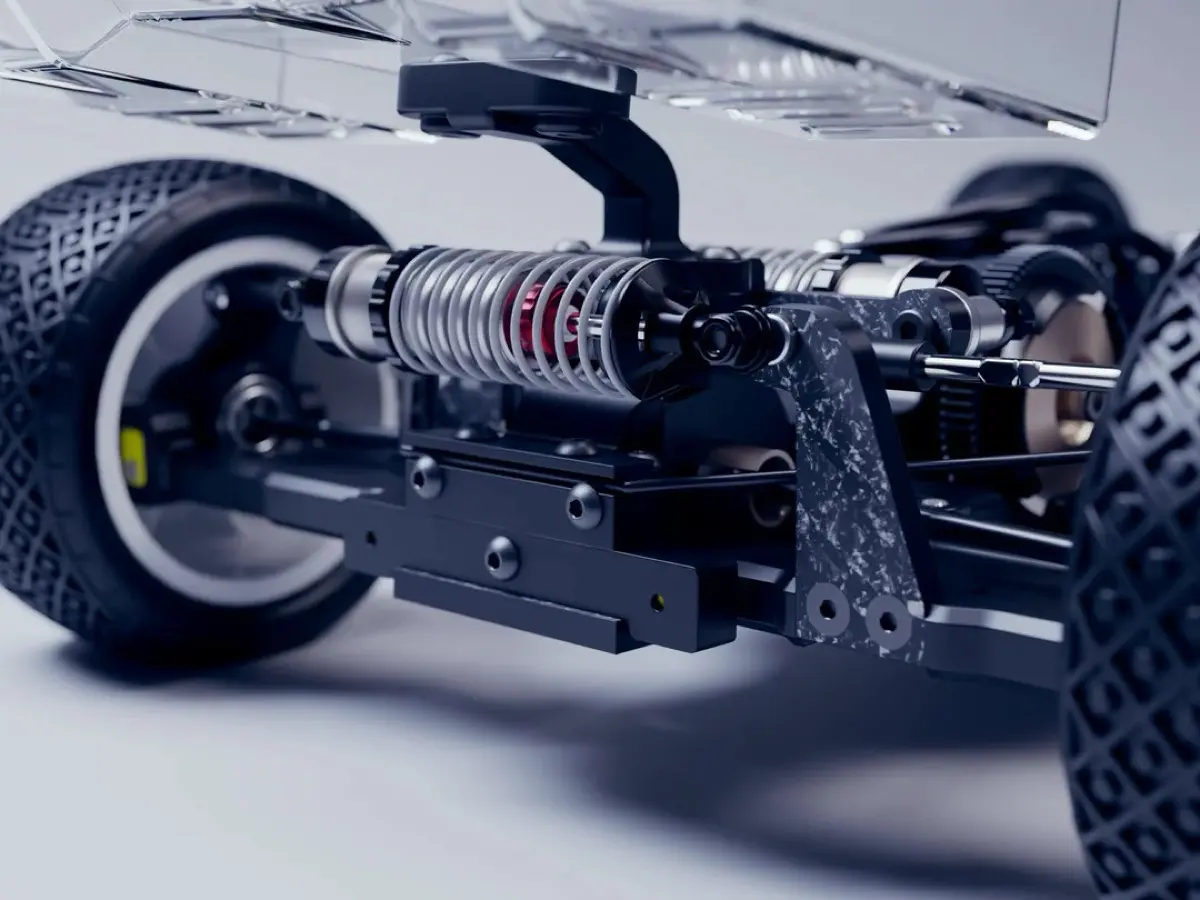 【探求】AGAMA N110 1/10スケール 2WD コンペティション バギーキット｜美しきバギーシャーシに惹かれる (23)