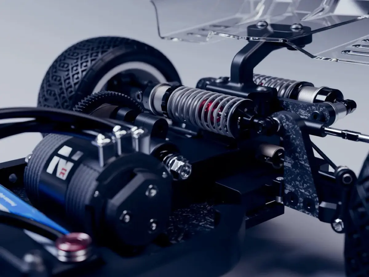 【探求】AGAMA N110 1/10スケール 2WD コンペティション バギーキット｜美しきバギーシャーシに惹かれる (19)