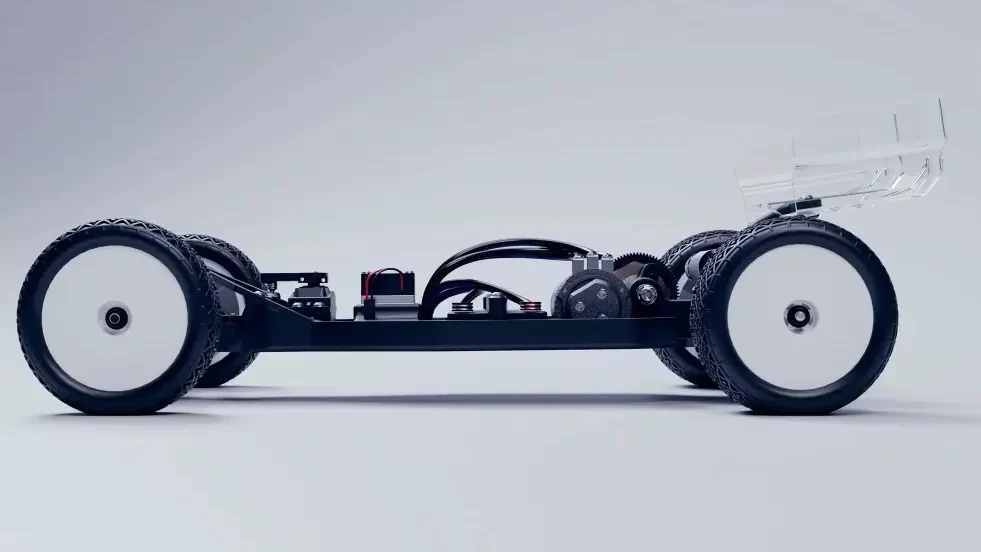 【探求】AGAMA N110 1/10スケール 2WD コンペティション バギーキット｜美しきバギーシャーシに惹かれる (29)