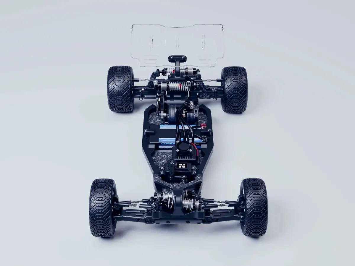 【探求】AGAMA N110 1/10スケール 2WD コンペティション バギーキット｜美しきバギーシャーシに惹かれる (27)