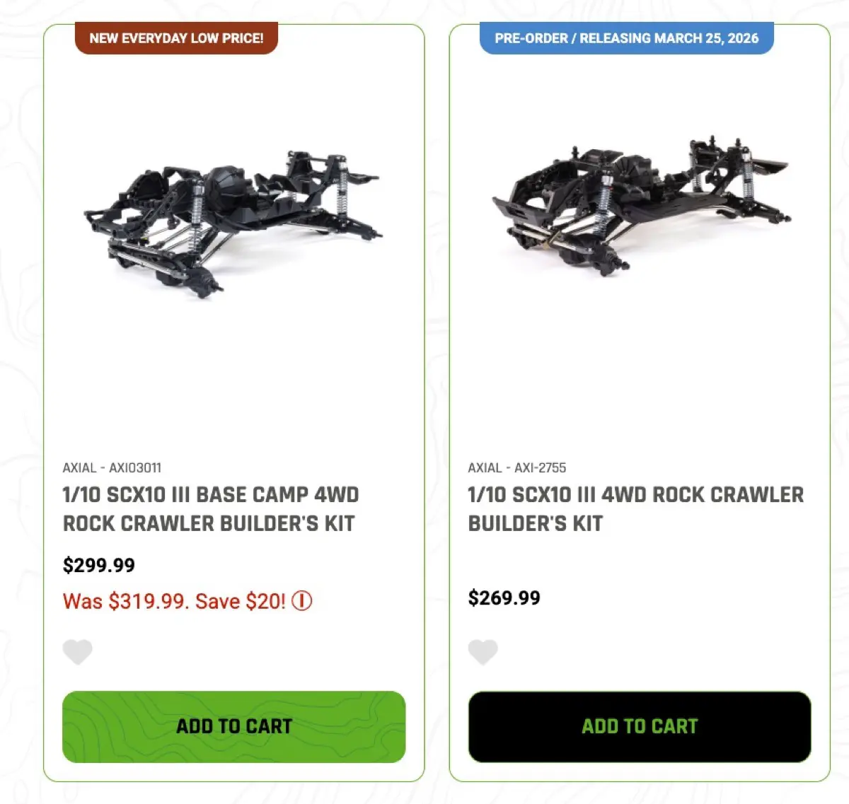 Axial AXI 2755 1 10 SCX10 III 4WD Rock Crawler Builders 100